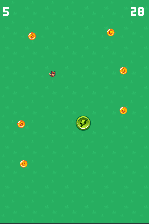 screenshot from coin dash