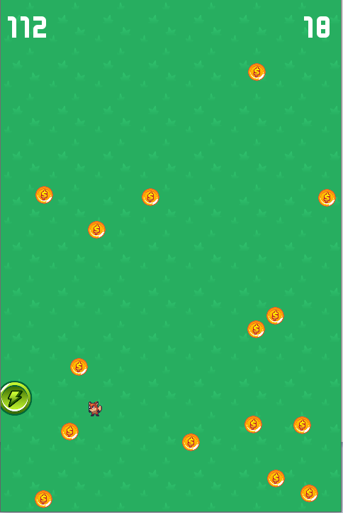 screenshot from coin dash