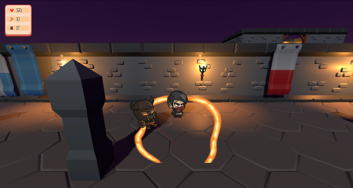 Screenshot from Dungeon RPG game.